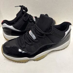 Nike Air Jordan 11 Retro Low Infrared 528895-023 Men’s Size 8.5 Black Authentic